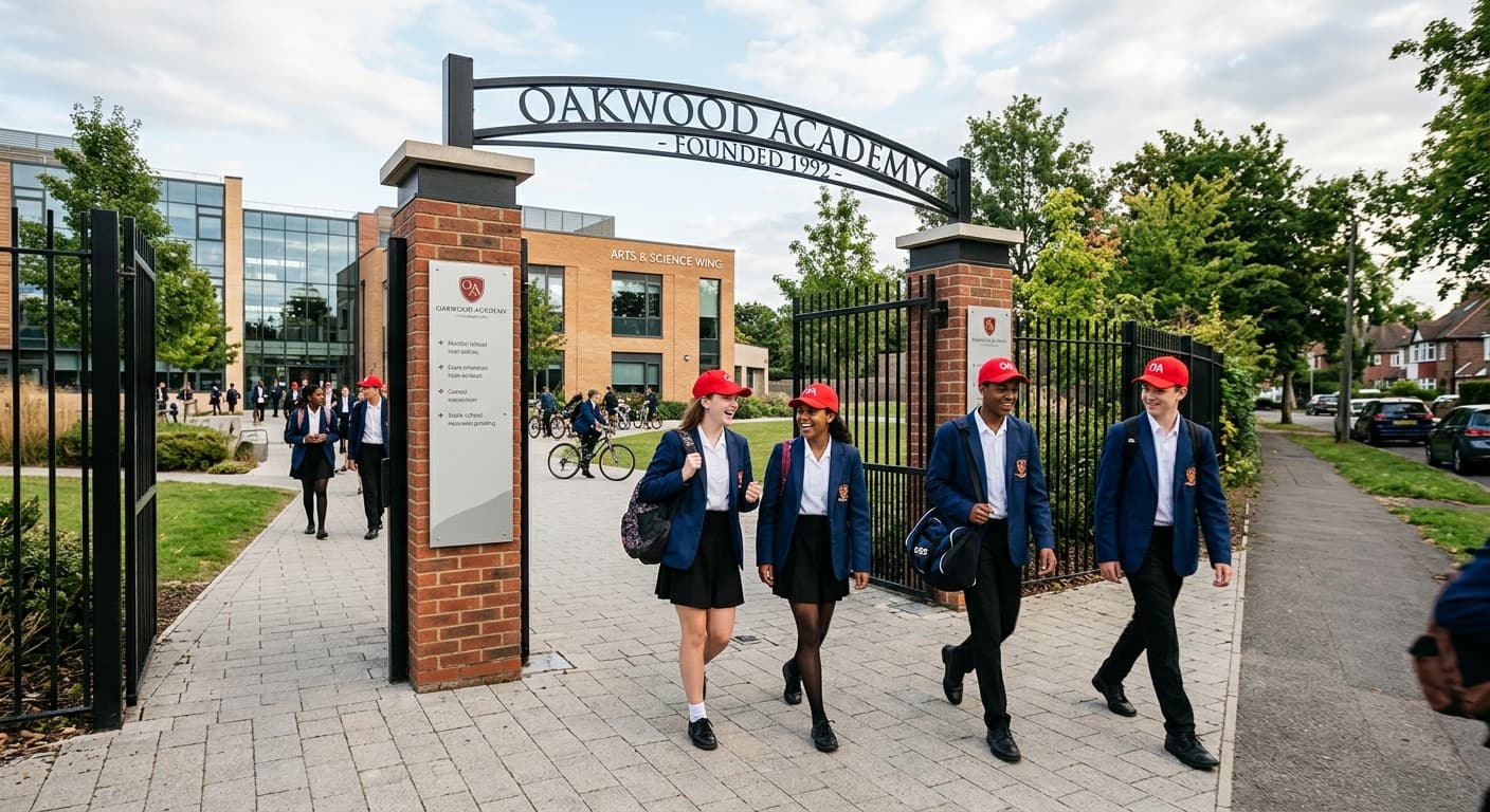 Students on campus at EduGate